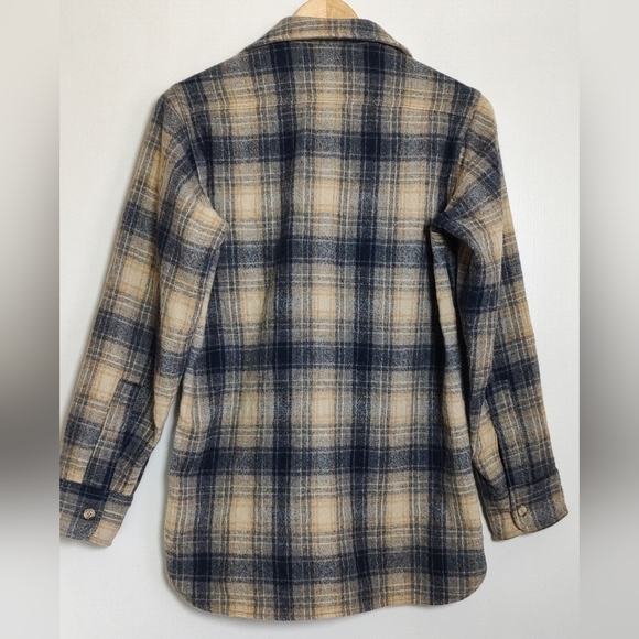 Vintage Woolrich Wool Plaid Button-Up Shirt - Picture 4 of 4